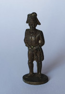 Rare FIGURINE KINDER  METAL PRUSSIENS 3 70's - SOLDATS NAPOLEONIENS OFFICIER (1) Offizier Prussien (3) KRIEGER - Metal Figurines