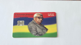 MAURITIUS-(MU-MAU-0082)-Sir Seewoosagur Ramgoolam-(4)-(240units--R200)-(9/2000)-(1000557646)-(tirage-30.000)-good Card - Mauritius