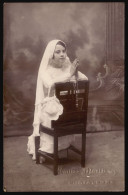 Postal Fotografico. Fotografa EMILIA MARTINS Portalegre. Old Photo Postcard PORTUGAL - Portalegre