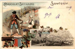 Bellinzona - Cacao Suchard - Litho - Bellinzone