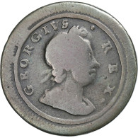Royaume D'Angleterre, George I, Farthing, Second Issue, 1721, Londres, Cuivre - A. 1 Farthing