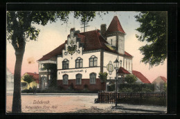 AK Zehdenick, Kaiserliches Postamt Von Der Strasse Gesehen - Zehdenick