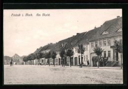 AK Friesack I. Mark, Partie Am Markt - Friesack