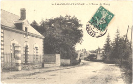 CPA 41 - Saint-Amand De Vendome (Saint Amand-Longpré) - L'entrée Du Bourg - Saint Amand Longpre