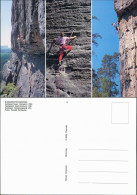 Ansichtskarte  Kletterer - Zyklopenmauer, Heidestein, Goldstein 1994 - Bergsteigen