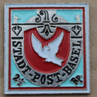 TIMBRE DE LA COLOMBE BLANCHE - STADT POST BASEL - POSTE VILLE DE BALE - 2 1/2 Rp - SWISS - SUISSE - SCHWEIZ - (19) - Mail Services