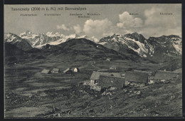 AK Kerns, Tannenalp Mit Berneralpen, Wetterhorn, Rothorn - Kerns