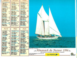 Almanach France 1996 - VOILIERS - Dpt 76 - Groot Formaat: 1991-00