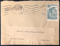 Monaco Divers Sur Fragement D'IMPRIMES 7.6.1945 - (B2859) - Covers & Documents