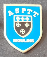 PIN'S - ASPTT Moulins, Blason - Mail Services