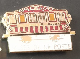 PIN'S - LA POSTE - Musée Postal, Wagon Postal - Mail Services