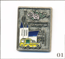 Pin's PTT Et Telecom - La Poste / Brie Comte Robert (77). Non Estampillé. Métal Peint. T1059-01 - Mail Services