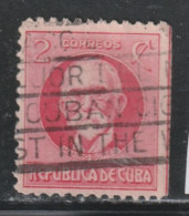 CUBA  490 // YVERT 185 B) (bord De Feuille) // 1925 - Oblitérés