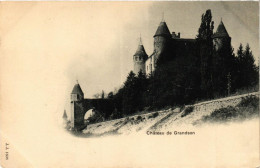 CPA Chateu De GRANDSON SWITZERLAND (704729) - Grandson