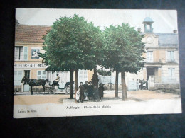 CPA 78 AUFFARGIS PLACE DE LA MAIRIE - Auffargis