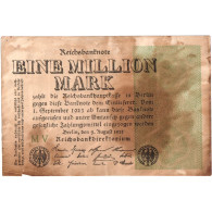 Allemagne, 1 Million Mark, 1923-08-09, TB - 1 Million Mark