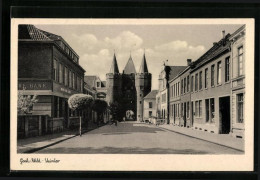 AK Goch /Rhld., Strassenpartie Am Steintor - Goch