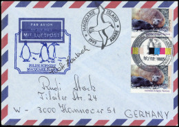 1992, Australische Gebiete In Der Antarktis, 91 (2), Brief - Altri & Non Classificati