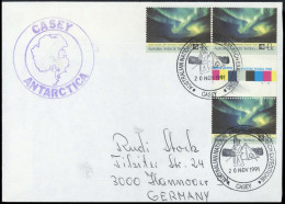1991, Australische Gebiete In Der Antarktis, 88 (3), Brief - Altri & Non Classificati