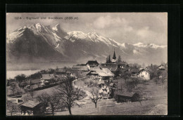 AK Sigriswil, Ortsansicht Mit Stockhorn - Sigriswil