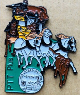 DILIGENCE - CHARIOT - POSTE SUISSE - SWISS POST - CHEVAUX - VEAU - PTT PLUS - 1029 VILLARS - ST CROIX - HORSES -  (22) - Mail Services