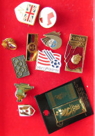 COLLECTION LOT WORLD BADGES 12PC 46G #xx40 3604 - Collections & Lots