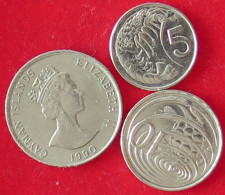 COLLECTION LOT CAYMAN ISLANDS 3PC 12G #xx40 3455 - Iles Caïmans