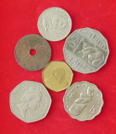 COLLECTION LOT WORLD 6PC 58G #xx40 3302 - Collections & Lots