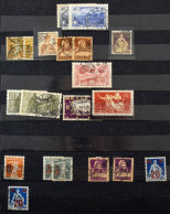 O Svájc 1880-1960 Maradvány Készlet A4-es Berakóban, Típusokra átnézetlen - Other & Unclassified