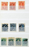 O Brazília 1880-1990 Több Száz Darab Bélyeg 2 Db Abria Rendező Berakóban (29 és 34 Laposak) - Other & Unclassified
