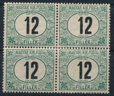 ** 1905 Portó 12f Négyestömb (elvált Fogak / Aparted Perfs.) - Other & Unclassified