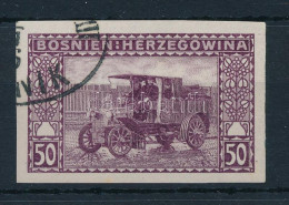 O 1906 50h Vágott Bélyeg - Other & Unclassified