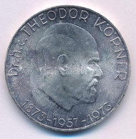 Ausztria 1973. 50Sch Ag "Dr. Theodor Körner" T:AU-XF, Patina, Peremhiba Austria 1973. 50 Schilling Ag "Dr. Theodor Körne - Unclassified