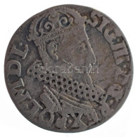 Lengyel Királyság 1621. 3gr Ag "III. Zsigmond" Krakkó (1,83g) T:XF,VF Patina Poland 1621. 3 Grosze (Trojak) Ag "Sigismun - Unclassified