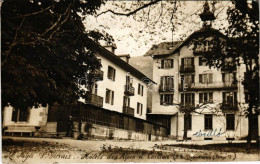 * T2/T3 1929 Saint-Gervais-les-Bains, Le Fayet, Hotels Des Alpes Et Carlton / Hotels - Unclassified