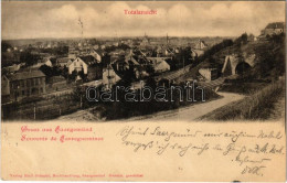 T2/T3 1899 (Vorläufer) Sarreguemines, Saargemünd; Totalansicht / General View, Railway Tunnel - Unclassified
