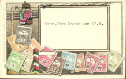 * T4 A Magyar Kir. Posta Bélyegei, Címer, Fecskék Villanypóznán / Set Of Hungarian Stamps, Coat Of Arms, Swallows, Phila - Unclassified