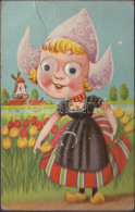 T3 Dutch Folklore, Mechanical Postcard (fa) - Unclassified