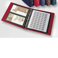 Ringbinder ROYAL Incl. Slipcase, Blue - Formato Grande, Sfondo Nero