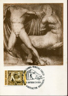 X5592 Greece,maximum Card 1984 Sculpture Of  "Lapithe Et Centaure"Parthenon Marbles,mythology - Maximumkarten (MC)