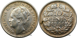 Pays-Bas - Royaume - Wilhelmina - 10 Cents 1941 - TTB/XF45 - Mon7328 - 10 Cent