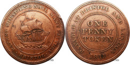 Royaume-Uni - Bristol - Patent Sheating Nail Manufactory - One Penny Token 1811- TTB/XF45 - Mon7445 - Autres & Non Classés