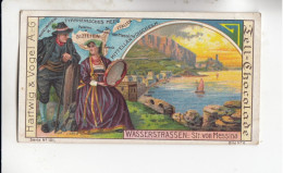 Tell Kakao Wasserstrassen Straße Von Messina       Serie 121 #6 Album 5 Von 1909 - Stollwerck