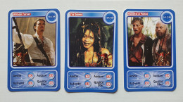 Lot 3 Cartes Auchan Disney Pixar - Pirates Des Caraïbes - William Turner, Tia Dalma, Ragetti & Pintel - Disney