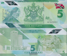 Trinidad And Tobago Pick-number: W61 (2020) Uncirculated 2020 5 Dollars - Trinidad & Tobago