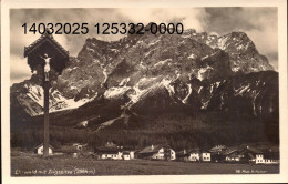 EHRWALD. Cpa  - Ehrwald Mit Zugspitze (2964 M).    ( Scans Reco-verso) - Ehrwald