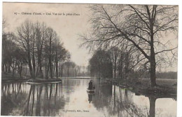 Delcampe - Château D'ANET  Une Vue Sur La Pièce D'eau - Anet