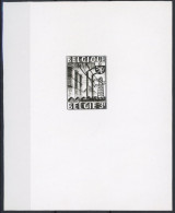 Delcampe - [Feuillet SUP] Industrie (N° 761/72) : Essai D'un 3F Non Adopté En Noir Sur Petit Feuillet - Prove E Ristampe