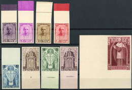 Delcampe - [** SUP] N° 342/50, Cardinal Mercier. La Série Non Dentelée En Grande Fraîcheur. Toutes Les Valeurs Bdf (N° 350 Cdf) Don - 1931-1940