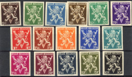 Delcampe - [** SUP] N° 674A/89A, La Série Complète - Fraîcheur Postale - Cote: 265€ - 1941-1960